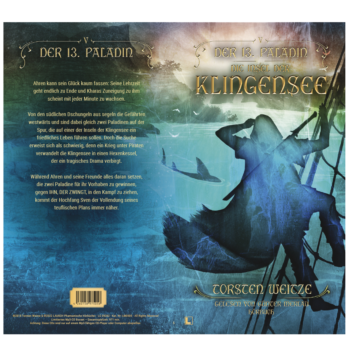 Der 13. Paladin - 05 - Die Inseln der Klingensee - MP3-CD Set