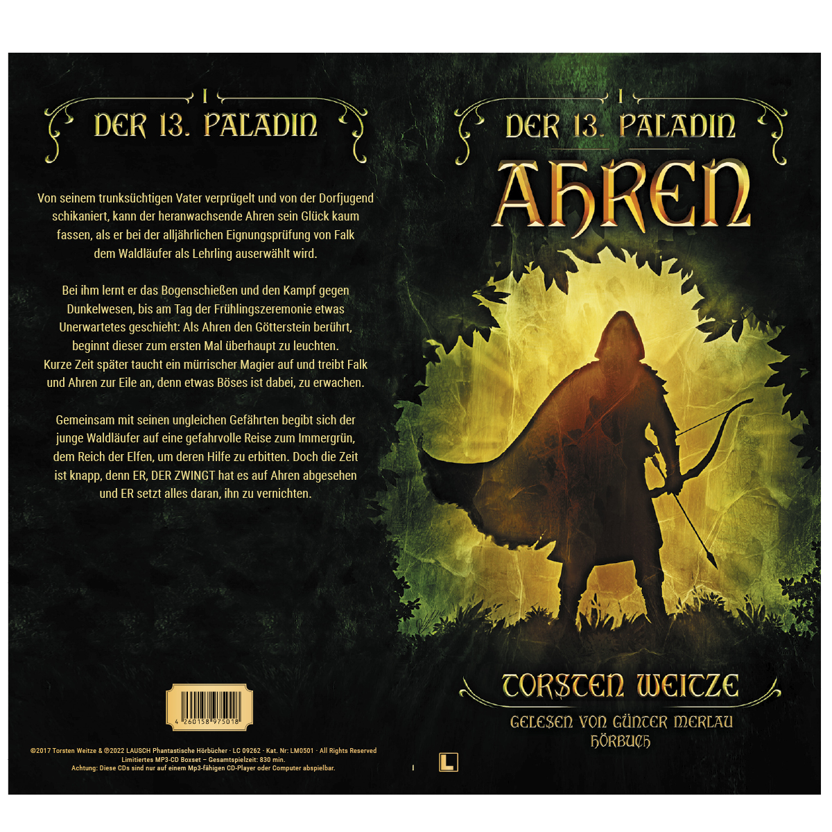 Der 13. Paladin - 01 - Ahren - MP3-CD Set