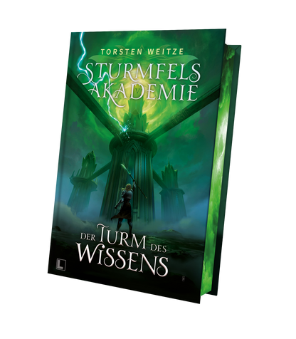 Der Turm des Wissens - Hardcover - signiert vom Autoren & lim. Buchschuber- Jetzt vorbestellen